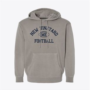 New Vineyard Maine Football Pigment-Dyed Hoodie