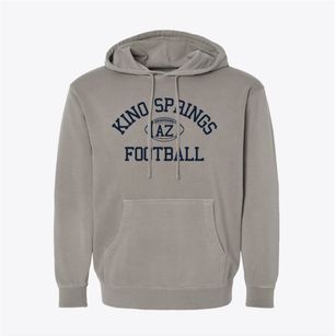 Kino Springs Arizona Football Pigment-Dyed Hoodie