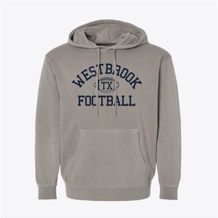 Westbrook Texas Football Pigment-Dyed Hoodie