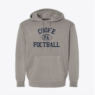 Cooke Pennsylvania Football Pigment-Dyed Hoodie