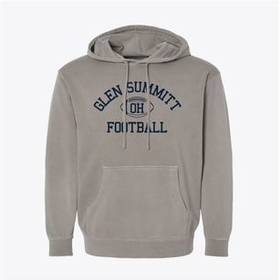 Glen Summitt Ohio Football Pigment-Dyed Hoodie