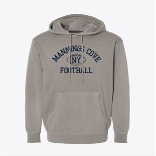 Mannings Cove New York Football Pigment-Dyed Hoodie