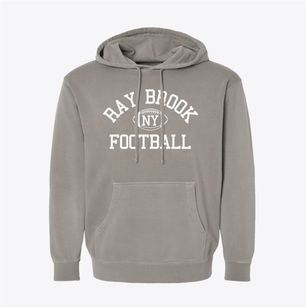Ray Brook New York Football Pigment-Dyed Hoodie