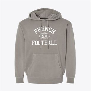 French New Mexico Football Pigment-Dyed Hoodie