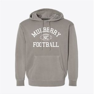 Mulberry North Carolina Football Pigment-Dyed Hoodie