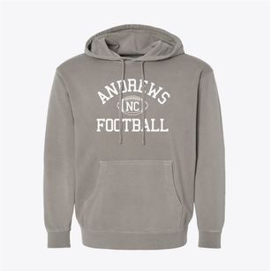 Andrews North Carolina Football Pigment-Dyed Hoodie