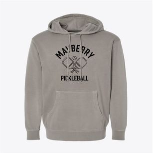 Mayberry Illinois Pickleball Pigment-Dyed Hoodie