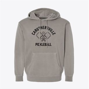 Caruthersville Missouri Pickleball Pigment-Dyed Hoodie
