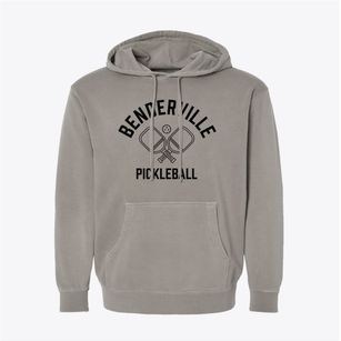 Benderville Wisconsin Pickleball Pigment-Dyed Hoodie