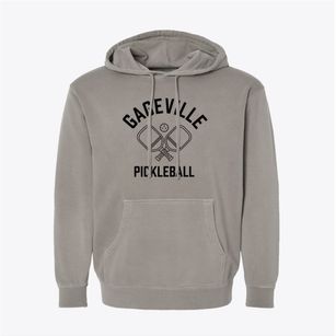 Gageville Ohio Pickleball Pigment-Dyed Hoodie