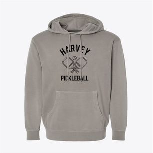 Harvey Michigan Pickleball Pigment-Dyed Hoodie