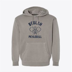 Beulah North Dakota Pickleball Pigment-Dyed Hoodie