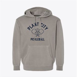 Plant City Florida Pickleball Pigment-Dyed Hoodie