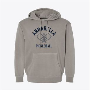 Annabella Utah Pickleball Pigment-Dyed Hoodie