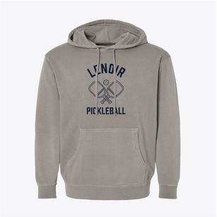 Lenoir North Carolina Pickleball Pigment-Dyed Hoodie