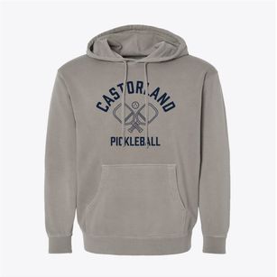 Castorland New York Pickleball Pigment-Dyed Hoodie
