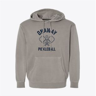 Onaway Idaho Pickleball Pigment-Dyed Hoodie