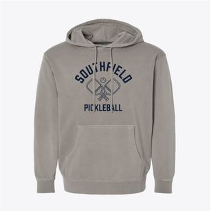 Southfield Massachusetts Pickleball Pigment-Dyed Hoodie