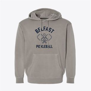 Belfast Nebraska Pickleball Pigment-Dyed Hoodie