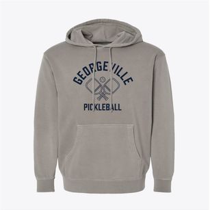 Georgeville Missouri Pickleball Pigment-Dyed Hoodie