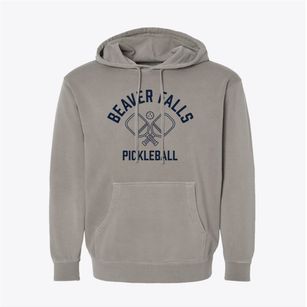 Beaver Falls Pennsylvania Pickleball Pigment-Dyed Hoodie