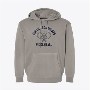 South Troupsburg New York Pickleball Pigment-Dyed Hoodie