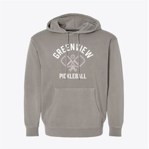Greenview Texas Pickleball Pigment-Dyed Hoodie