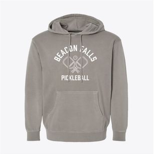 Beacon Falls Connecticut Pickleball Pigment-Dyed Hoodie