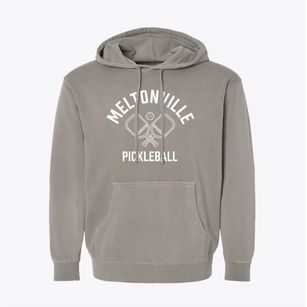 Meltonville Iowa Pickleball Pigment-Dyed Hoodie