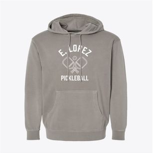 E. Lopez Texas Pickleball Pigment-Dyed Hoodie