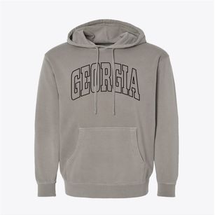  Georgia Trendy State Pigment-Dyed Hoodie