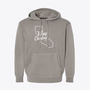  California Wine Country Pigment-Dyed Hoodie