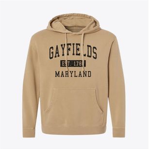 Gayfields Maryland Classic Established Pigment-Dyed Hoodie