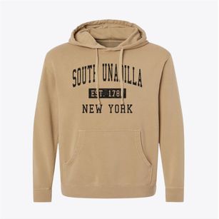 South Unadilla New York Classic Established Pigment-Dyed Hoodie