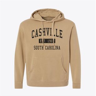 Cashville South Carolina Classic Established Pigment-Dyed Hoodie