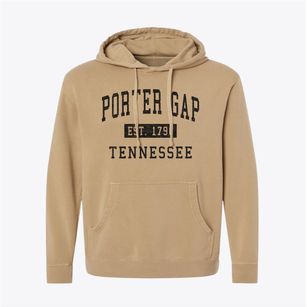 Porter Gap Tennessee Classic Established Pigment-Dyed Hoodie