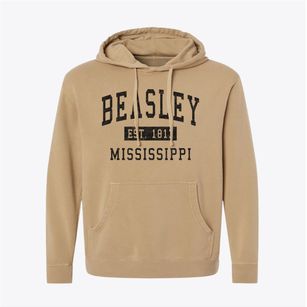 Beasley Mississippi Classic Established Pigment-Dyed Hoodie