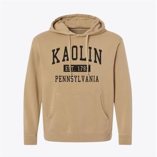 Kaolin Pennsylvania Classic Established Pigment-Dyed Hoodie