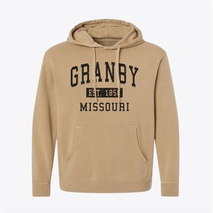 Granby Missouri Classic Established Pigment-Dyed Hoodie