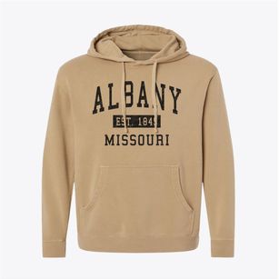 Albany Missouri Classic Established Pigment-Dyed Hoodie