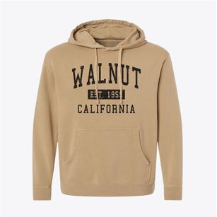 Walnut California Classic Established Pigment-Dyed Hoodie