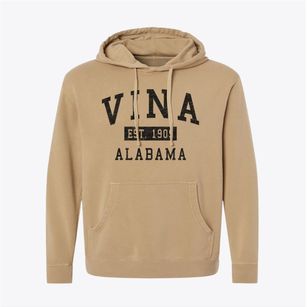 Vina Alabama Classic Established Pigment-Dyed Hoodie