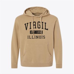 Virgil Illinois Classic Established Pigment-Dyed Hoodie