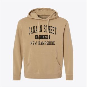 Canaan Street New Hampshire Classic Established Pigment-Dyed Hoodie