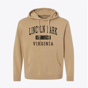 Lincoln Park Virginia Classic Established Pigment-Dyed Hoodie