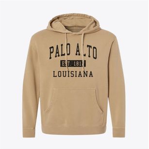 Palo Alto Louisiana Classic Established Pigment-Dyed Hoodie