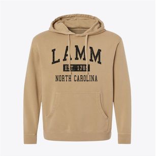 Lamm North Carolina Classic Established Pigment-Dyed Hoodie