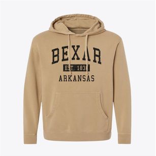 Bexar Arkansas Classic Established Pigment-Dyed Hoodie