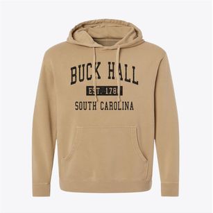 Buck Hall South Carolina Classic Established Pigment-Dyed Hoodie