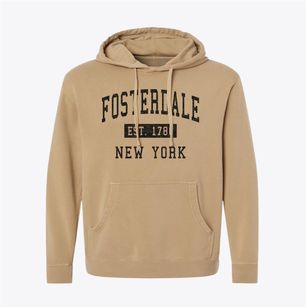 Fosterdale New York Classic Established Pigment-Dyed Hoodie